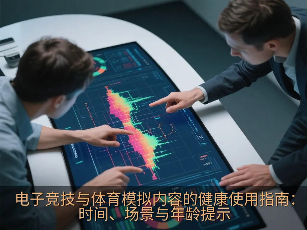 温馨明亮的家庭书桌场景,两位成人以背影共同查看平板上的时间计划