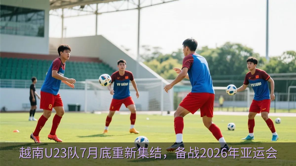 越南U23队7月底重新集结，备战2026年亚运会